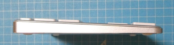 IC-KP10-SWは薄いがタイピング感はしっかりしていて好感触